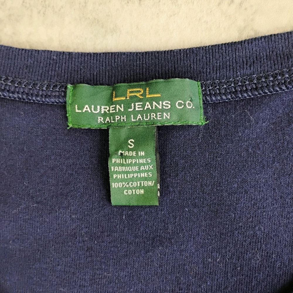Lauren Jeans Co Y2K Tennis Dress Womens Small Navy Blue Golf Preppy‎ Sleeveless - Picture 6 of 9